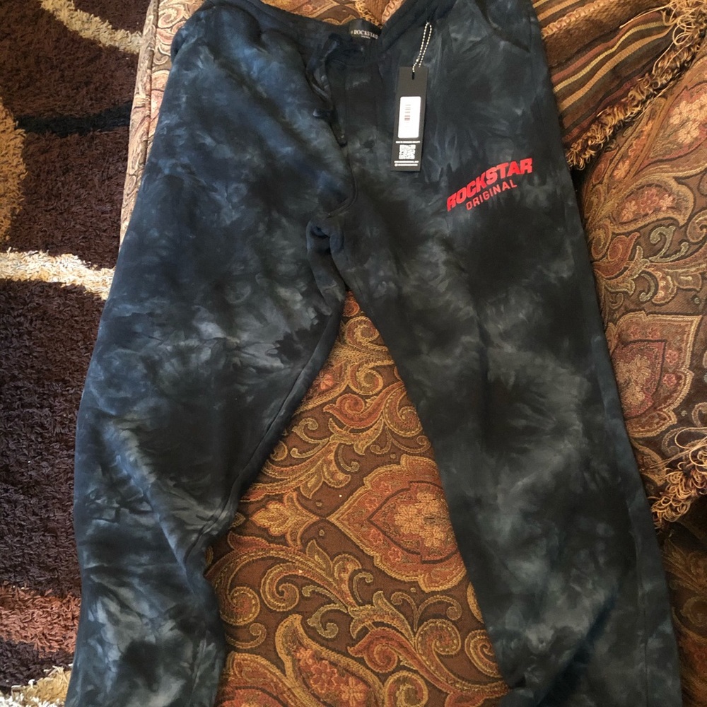 Brand new Rockstar Original Tie die joggers